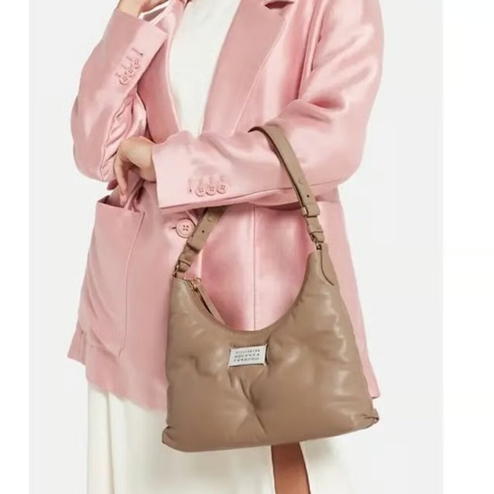 Maison Margiela GLAM SLAM LEATHER HOBO-BAG